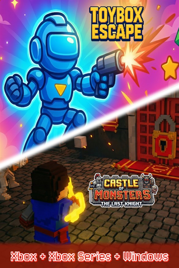 Toybox Escape & Castle of Monsters: The Last Knight (Bundle)