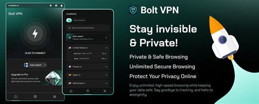 Bolt VPN marquee promo image