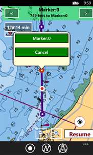 i-Boating:Marine/Lakes GPS Nautical Charts screenshot 2