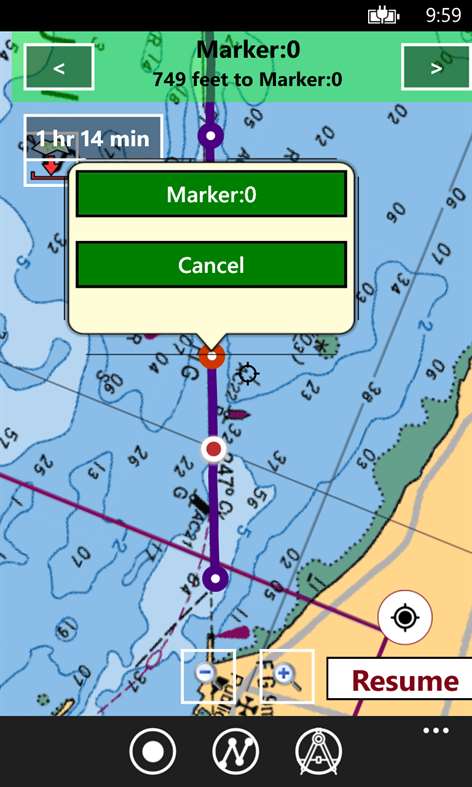 i-Boating:Marine/Lakes GPS Nautical Charts Screenshots 2