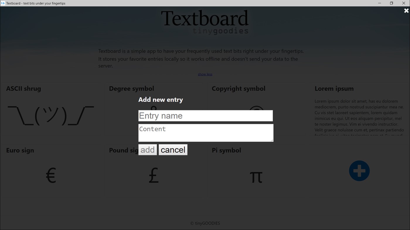 #3. Textboard (Windows) 由: Alan Mendelevich
