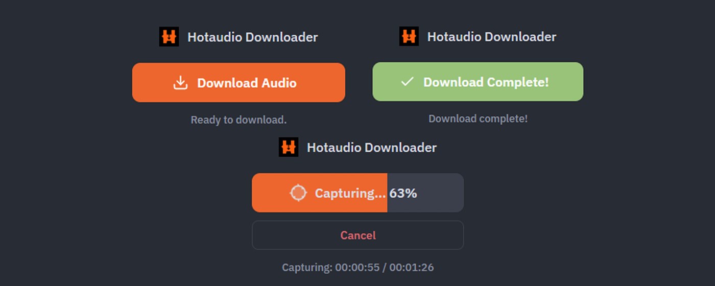 Hotaudio Downloader