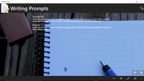 Writing Prompt Screenshots 2