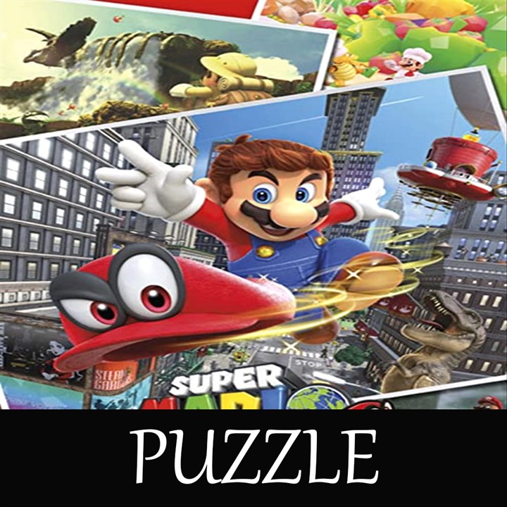 Puzzle For Super Mario Odyssey Game