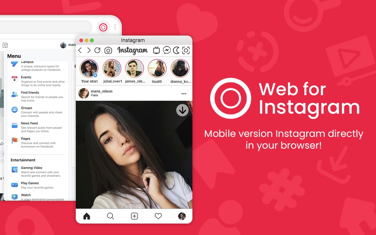 Web for Instagram™