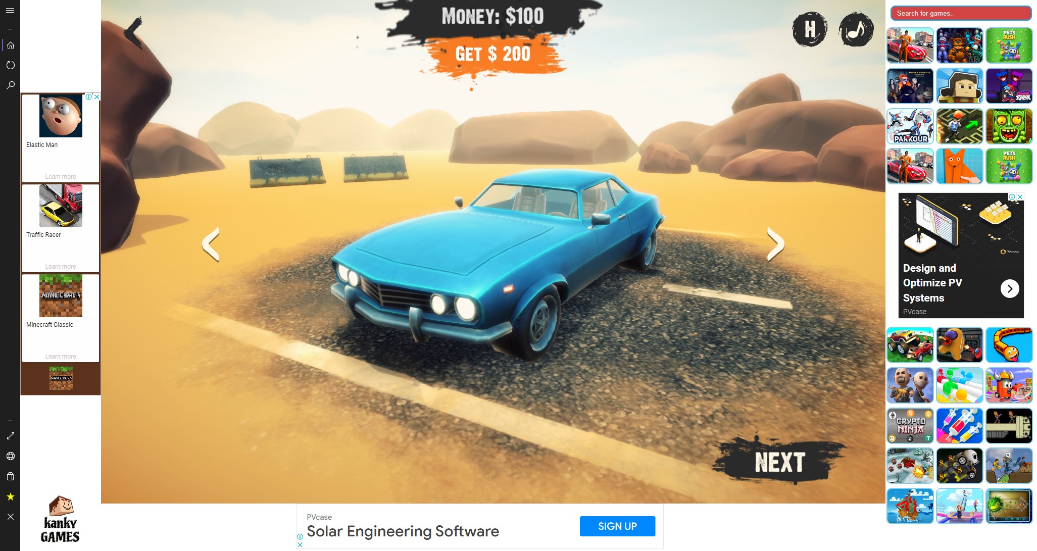 Screenshot 3 Desert Car Racing windows