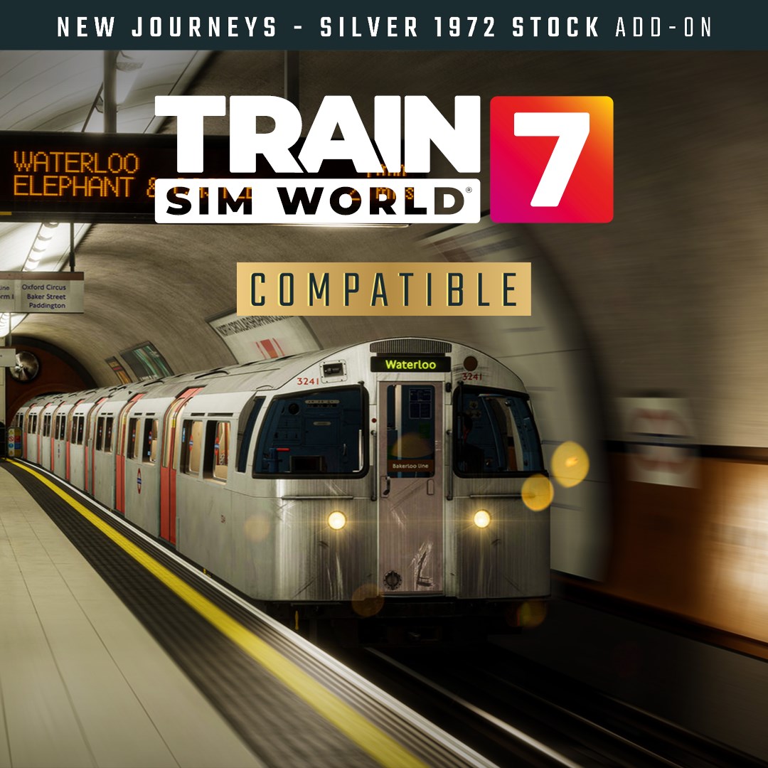 Train Sim World® 7: New Journeys - Silver 1972 Stock