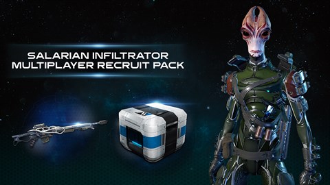 Mass Effect™: Andromeda – Pacote de Recruta do Multiplayer Infiltrador Salariano