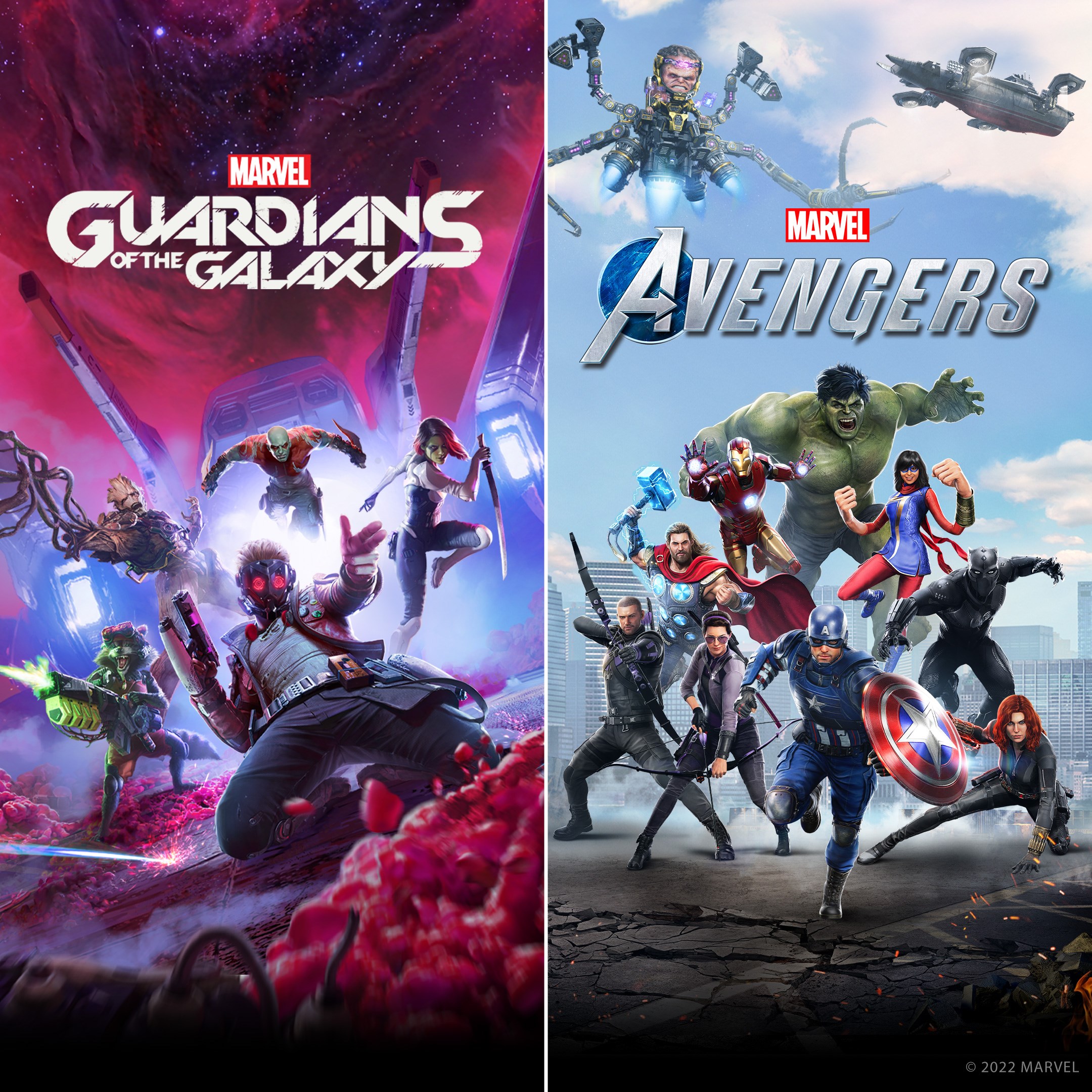 Скриншот №2 к Marvels Guardians of the Galaxy + Marvels Avengers