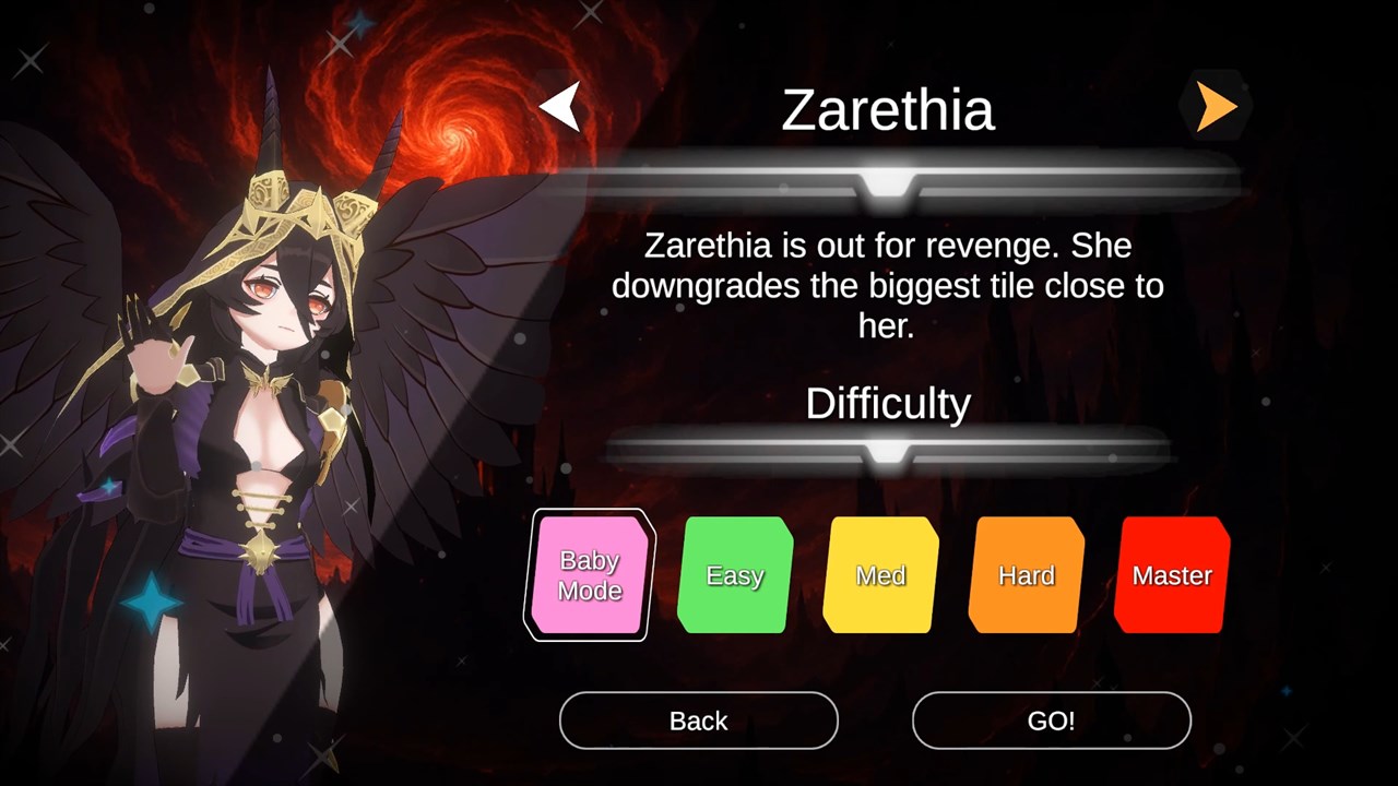 Battle Puzzle 2048 - Queens of the Abyss screenshot 9