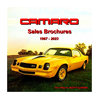Camaro Sales Brochures 1967-2023