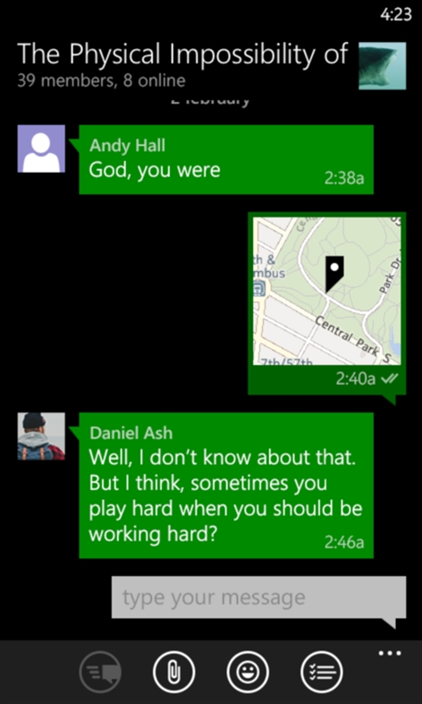 Telegram Messenger Preview Screenshot