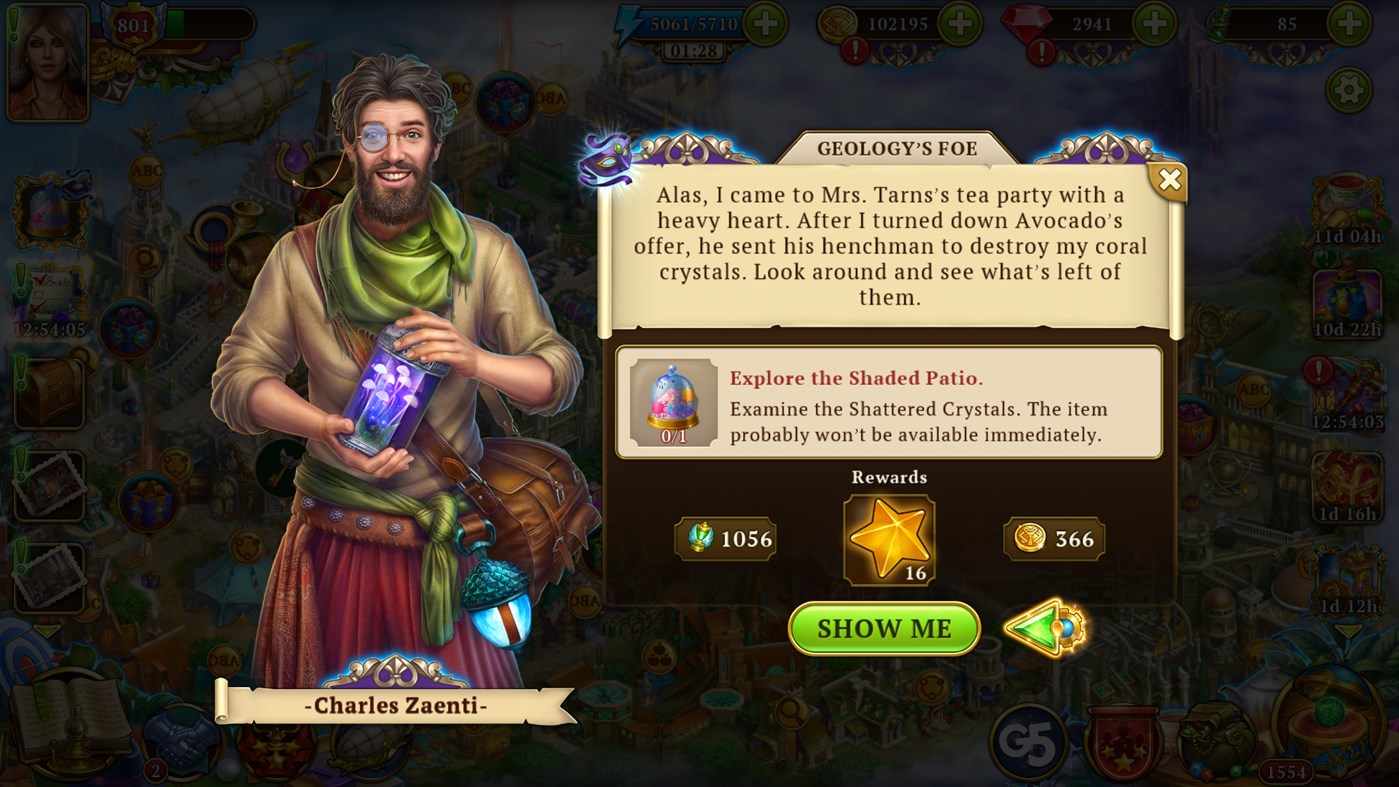 #7. Hidden City: Hidden Object Adventure (Windows) 由: G5 Entertainment AB