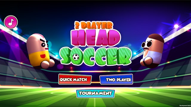 2 Player Head Soccer screenshot 1