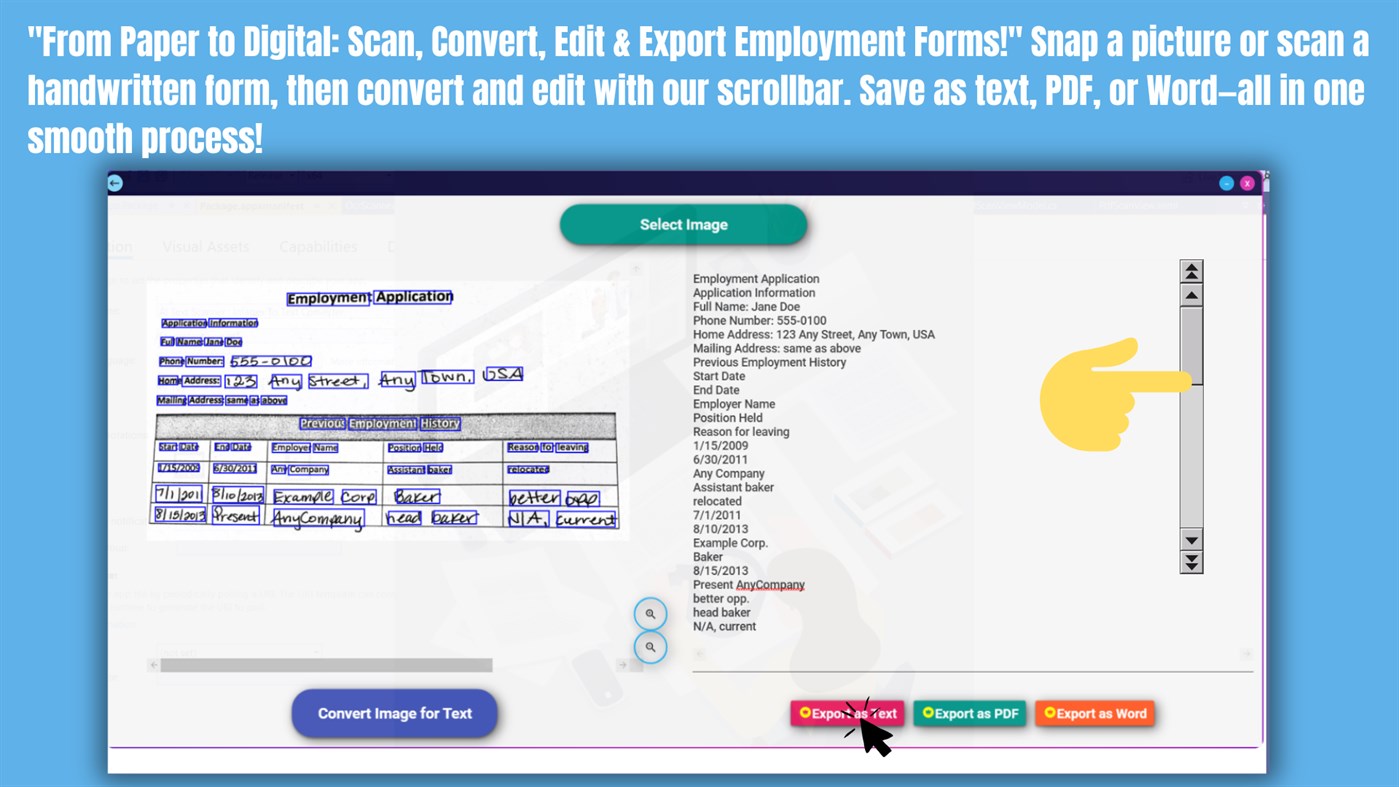#4. AI Text Scanner : Images To Text Converter (Windows) By: finetuneapps