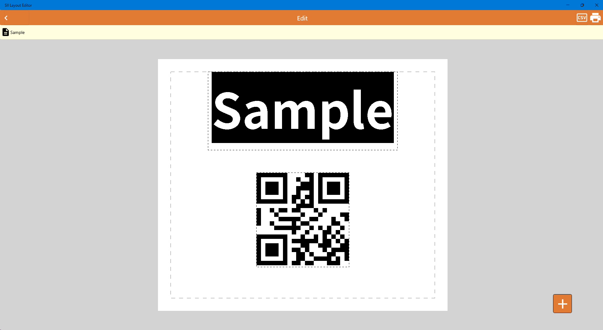SII Layout Editor screenshot