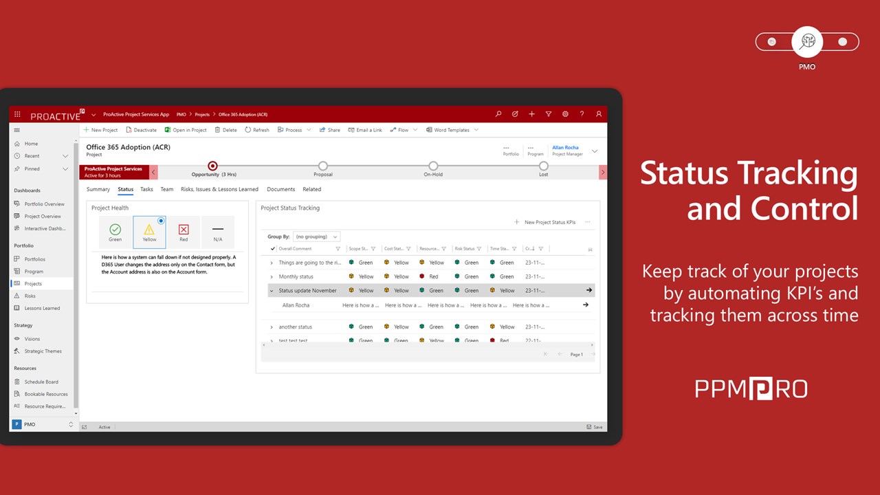 Snapshot 6 of Unified PPM