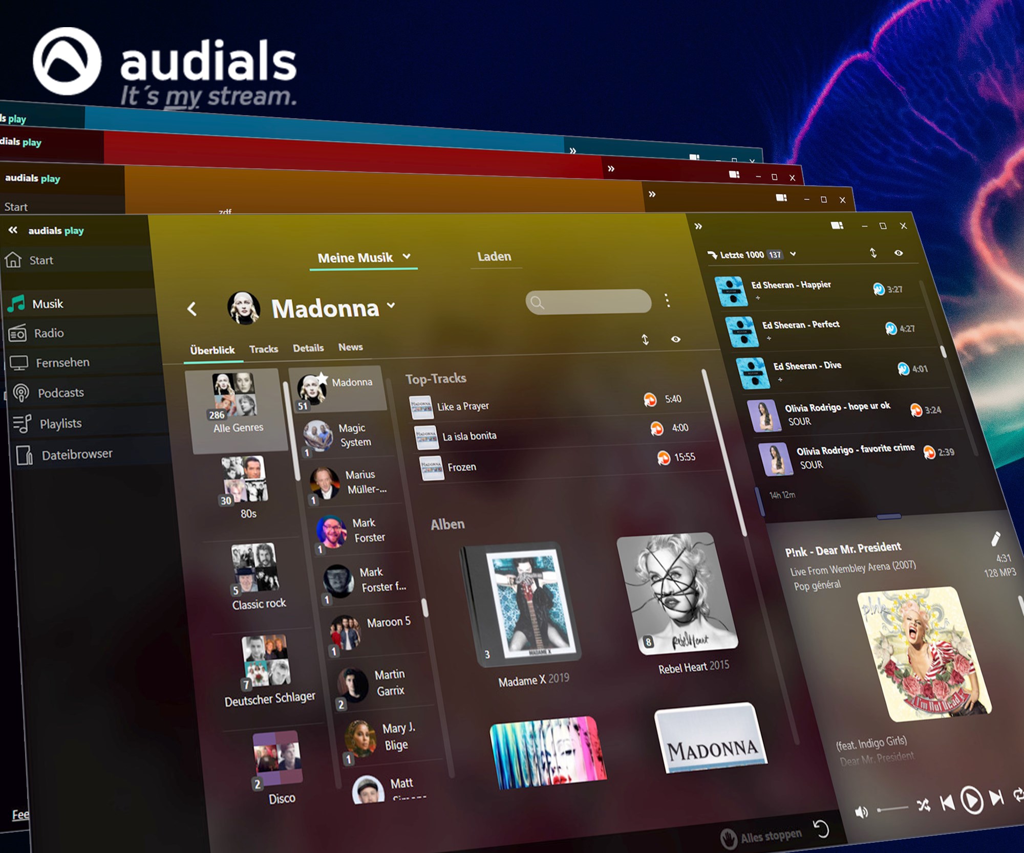 Audials Play - Radio & Podcasts Screenshot