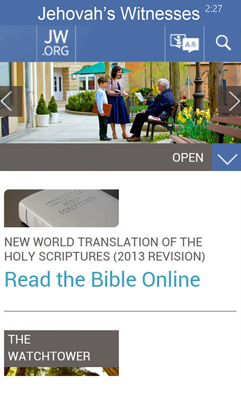 JW.org for Windows 10 Mobile