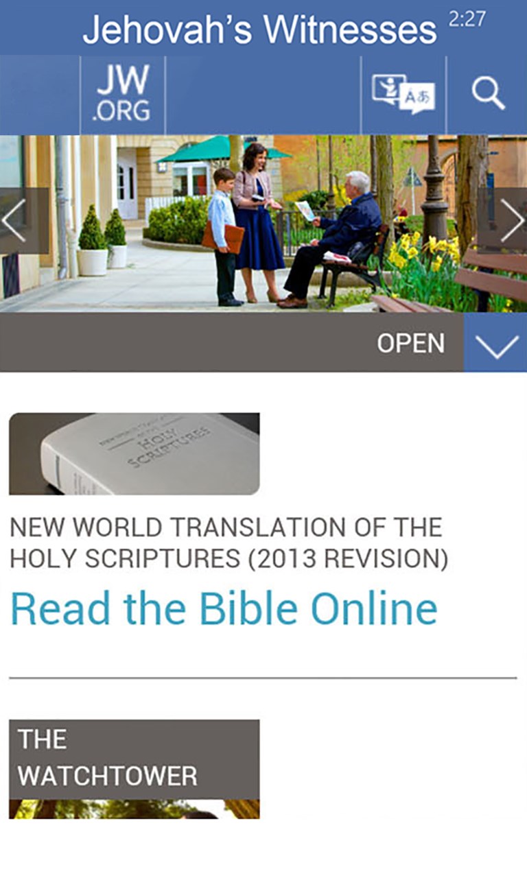 JW.org for Windows 10 Mobile