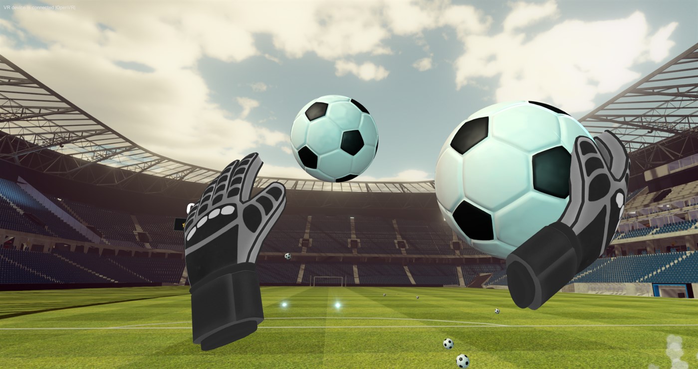 #1. Goalkeeper VR Challenge (Windows) De: SneakyBox