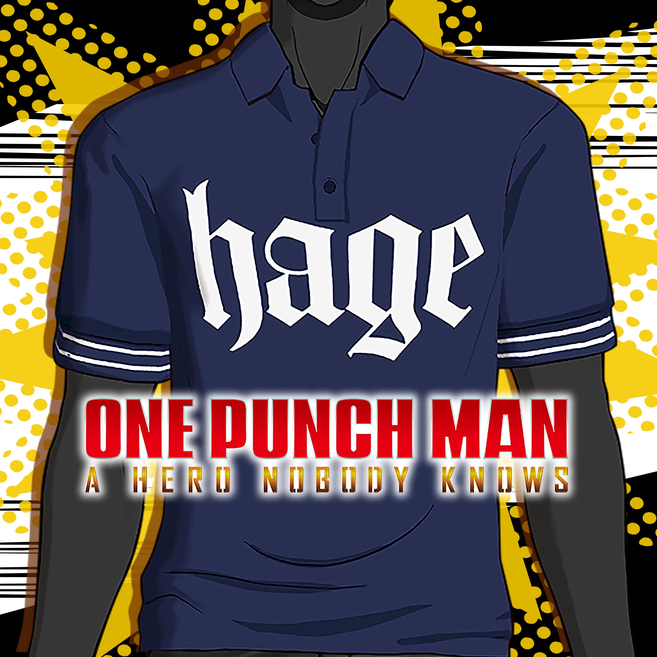 ONE PUNCH MAN: A HERO NOBODY KNOWS "hage" Polo Shirt