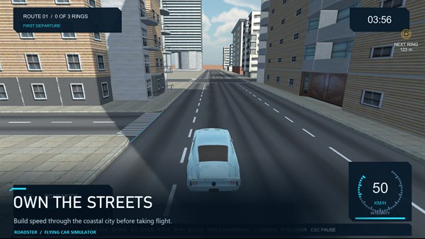 Roadster Flying Car Simulator — 1