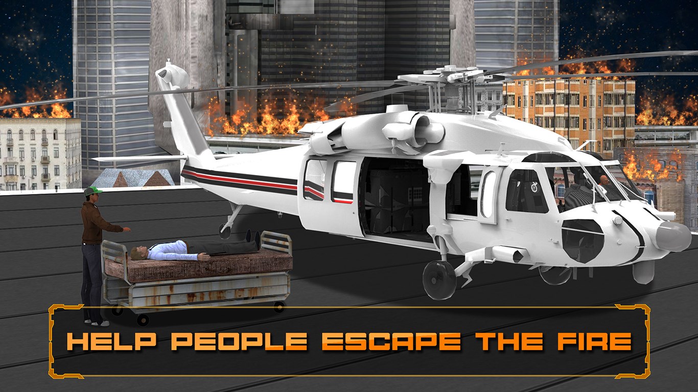 【图】City Helicopter Rescue Flight – Air Help Service(截图3)