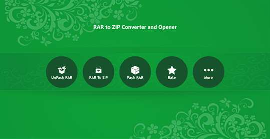 RAR To ZIP Converter,Opener screenshot 1