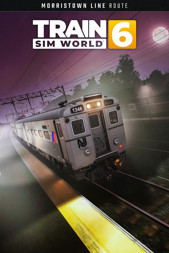 Train Sim World 6: Morristown Line: New York & Hoboken - Dover Xbox Series X|S and Xbox One cover art