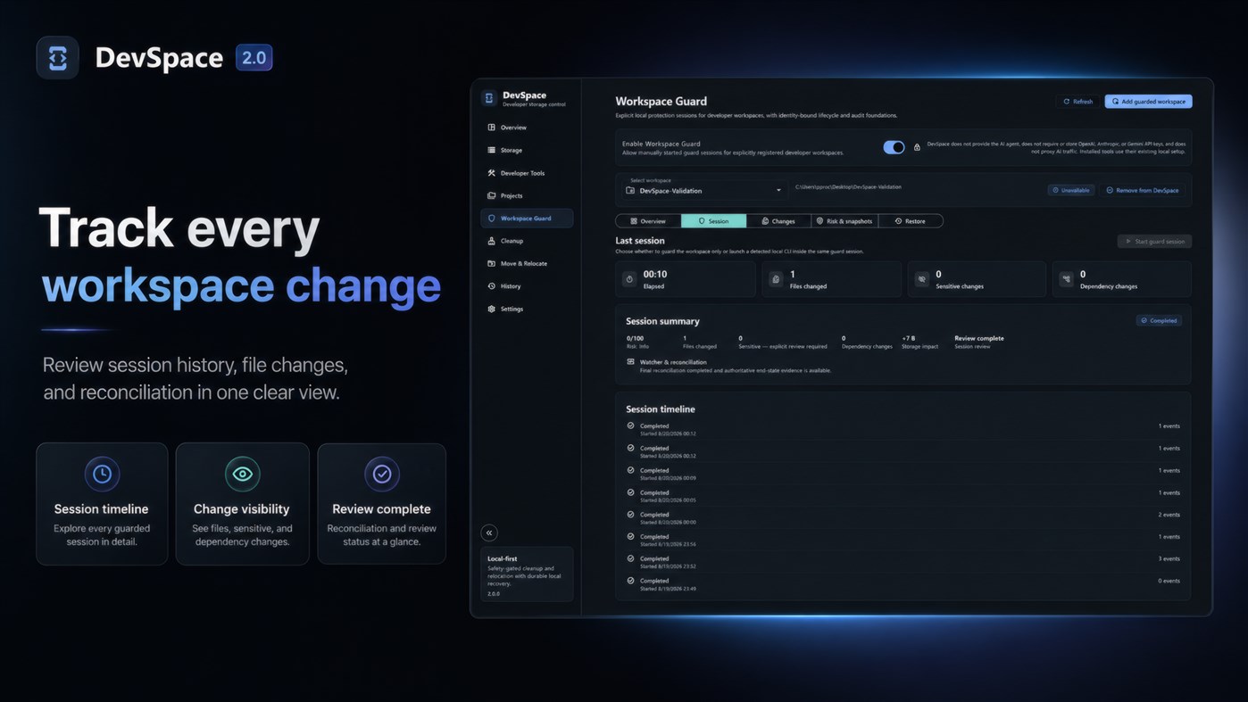 #8. DevSpace: Developer Storage Manager (Windows) Door: MokaIO