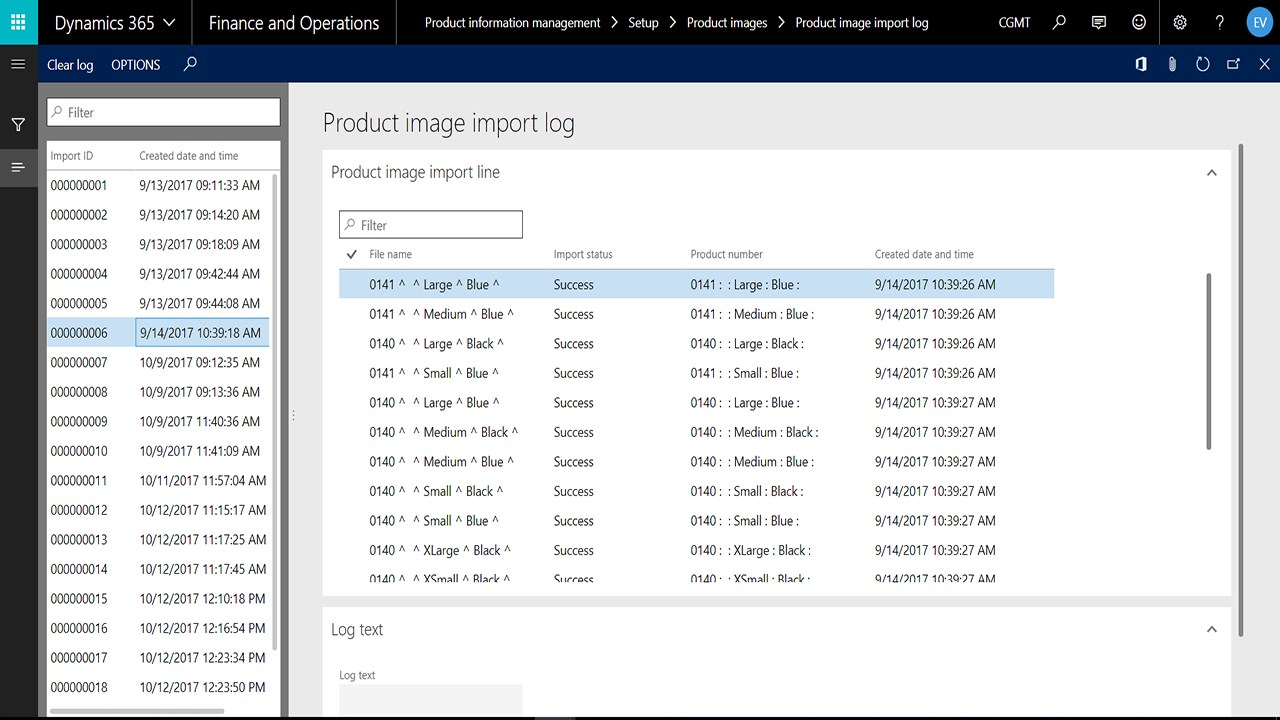 Snapshot 1 of Product Image Import App