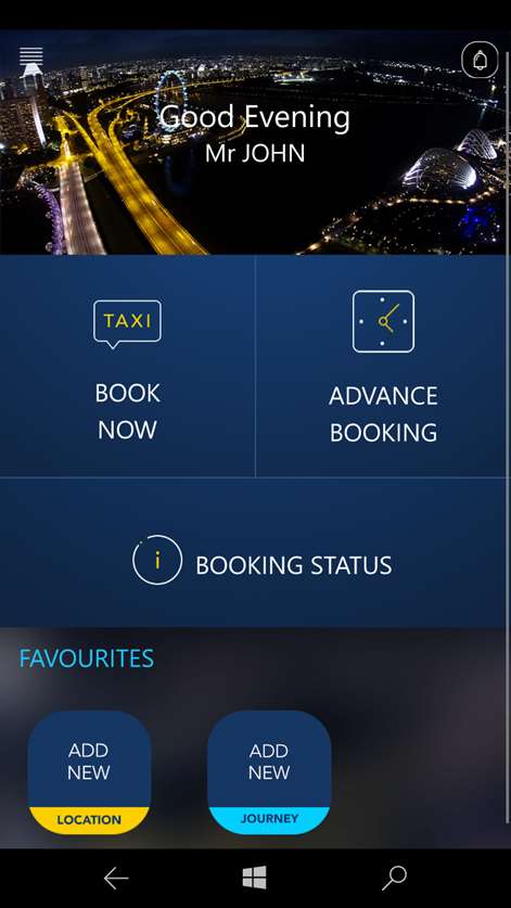 ComfortDelGro Taxi Booking App Screenshots 1