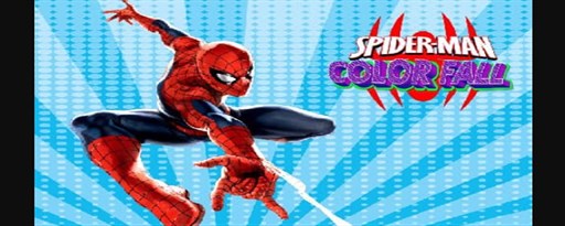 Spiderman Color Fall Pill Pull Game Play marquee promo image