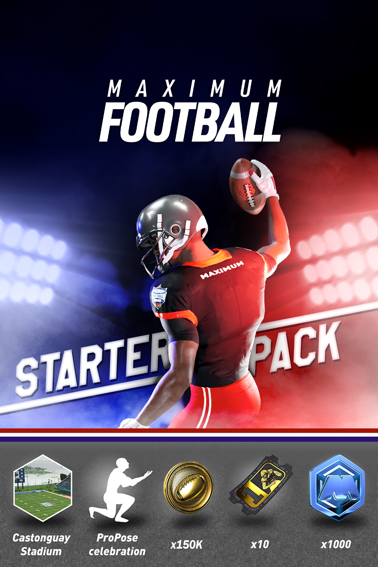Maximum Football: Starter Pack | Xbox | Chiave | Privato