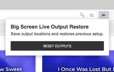 Big Screen Live Output Restore small promo image