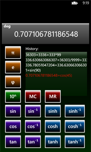 Swipy Calculator Free screenshot 3