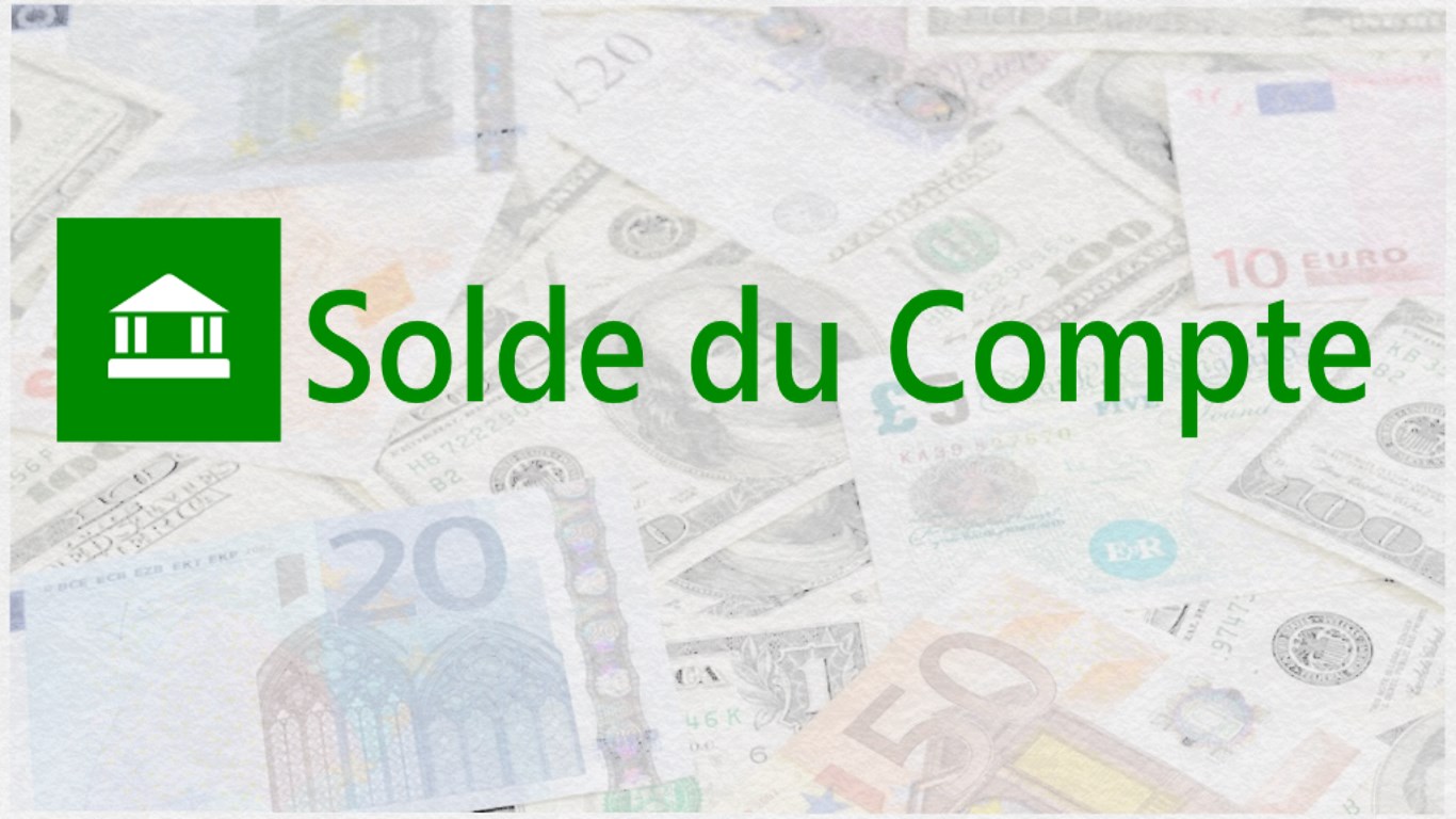Solde du Compte