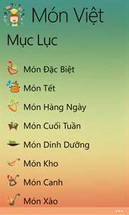 Món Việt screenshot 1