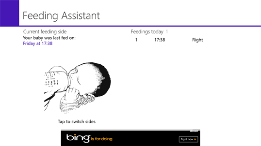 Feeding Assistant screenshot 1