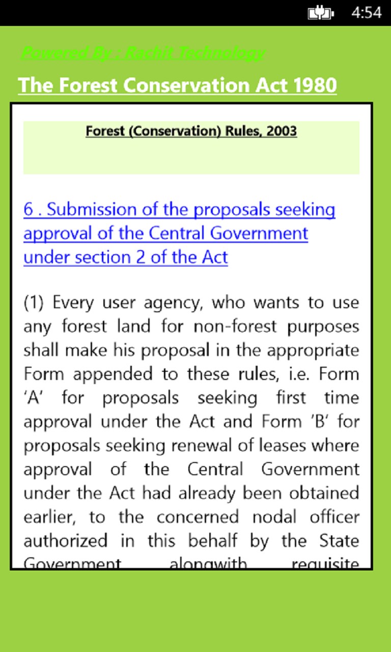 the-forest-conservation-act-1980-for-windows-10-mobile