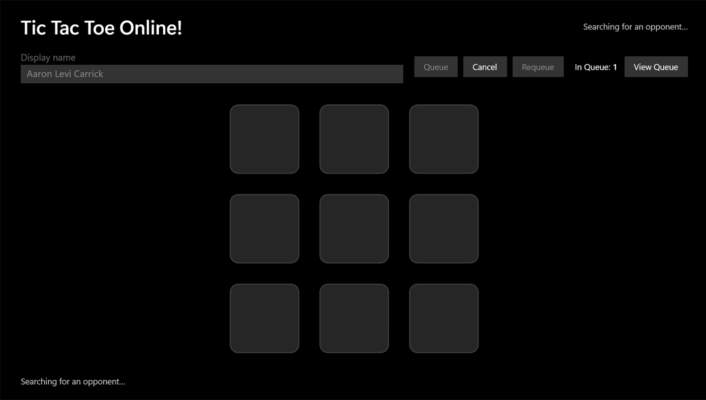 #1. Tic Tac Toe X's & O's (Windows) 由: Aaron Levi Carrick