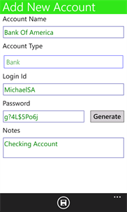 Passwords Manager screenshot 2