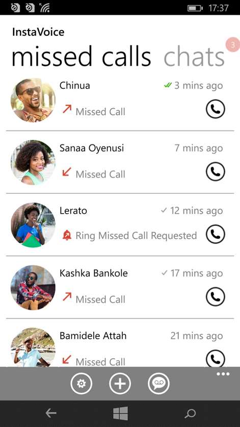 InstaVoice: Visual Voicemail & Missed Call Alerts Screenshots 2