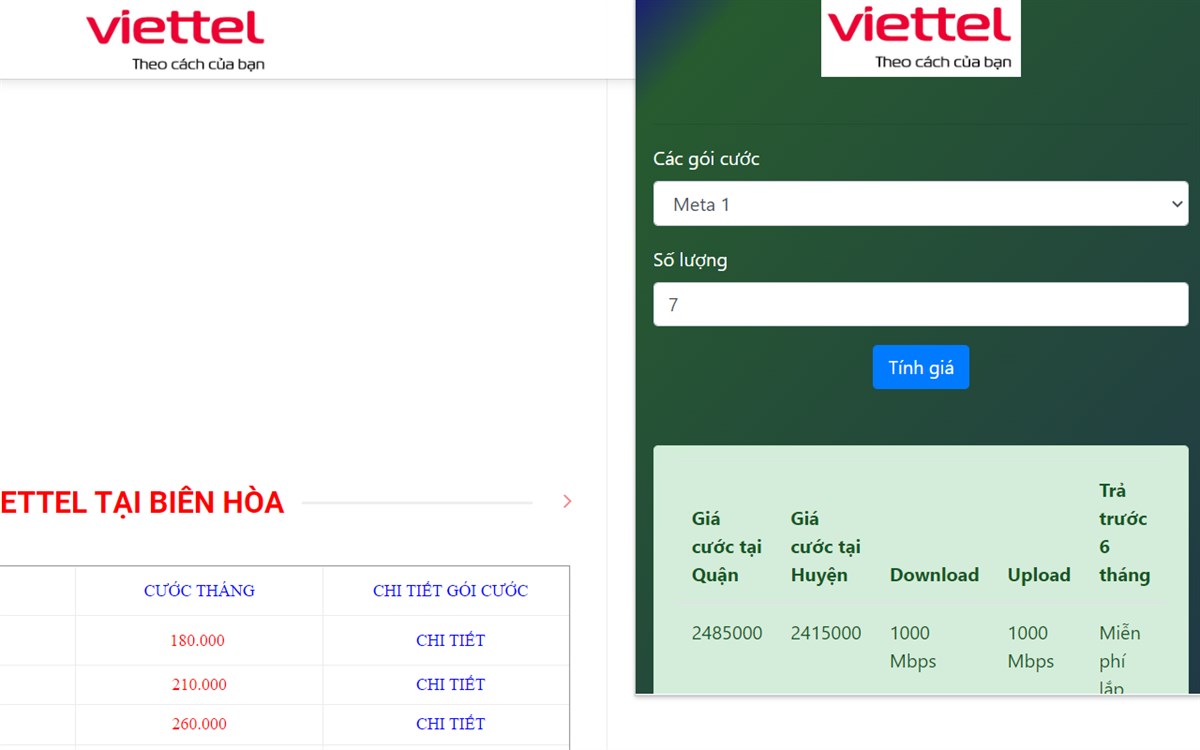 Install Viettel internet Bien Hoa