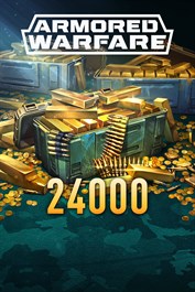 Armored Warfare - 24000 قطعة من الذهب