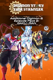 Digimon Story Time Stranger - Additional Digimon & Episode Pack 2: GAKU−RAN
