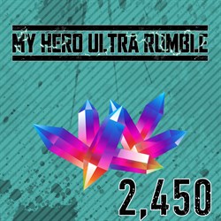 MY HERO ULTRA RUMBLE - Hero Crystals Pack A (2,450 crystals)