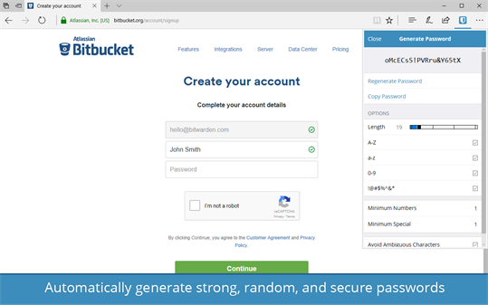 Bitwarden Extension - Free Password Manager screenshot 5