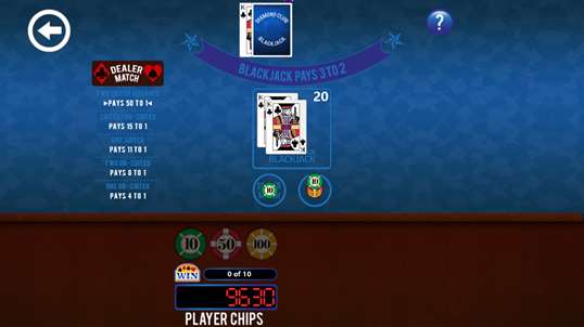 3rd Floor Blackjack screenshot 2